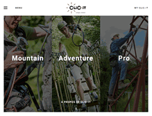 Tablet Screenshot of clic-it.eu